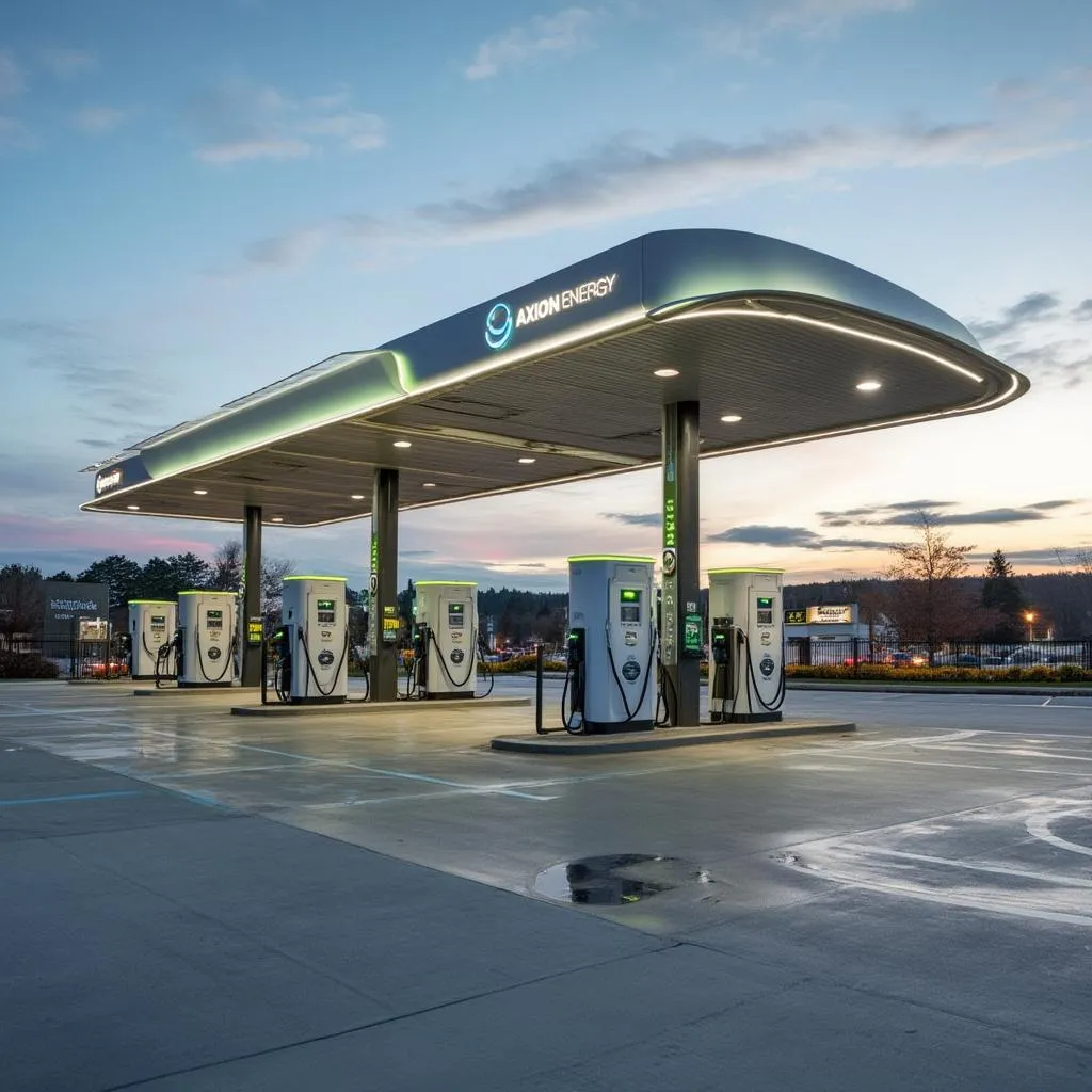 Estación Shell en ruta
